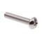 Prime-Line Machine Screw, Round, Phil/Sltd Comb Drive No. 10-32 X 1in 18-8 Stainless Steel 100PK 9004272 - alternate 1